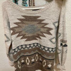 Aztec sweater